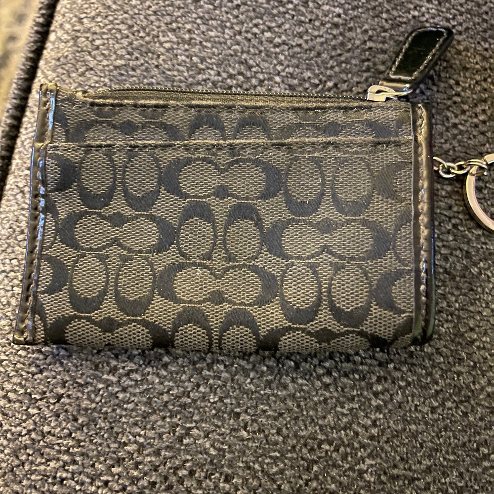 Small Coach change purse